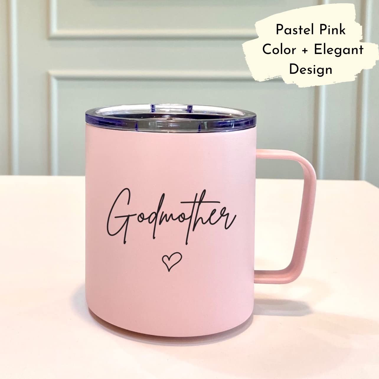 VIOLET & GALE Godmother Gifts From Godchild 12oz Godmother Proposal Mug Beautiful Gift for Godparents