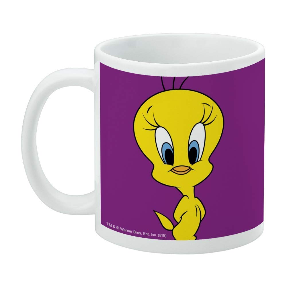 GRAPHICS & MORE Looney Tunes Tweety Bird Ceramic Coffee Mug, Novelty Gift Mugs for Coffee, Tea and Hot Drinks, 11oz, White