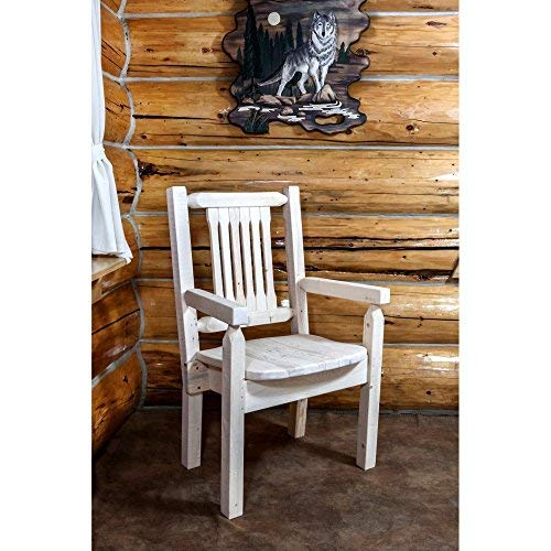 Homestead Collection Captain's Chair  Ready to Finish w/ Ergonomic Wooden Seat