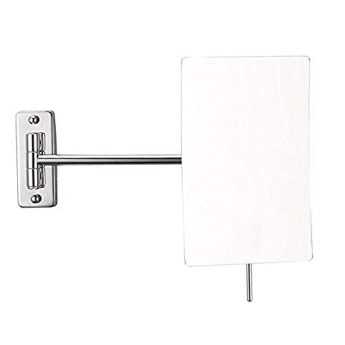 Nameeks AR7727 Glimmer Wall Mounted 3x Magnification Makeup Mirror, Chrome, 5.9 x 8.5