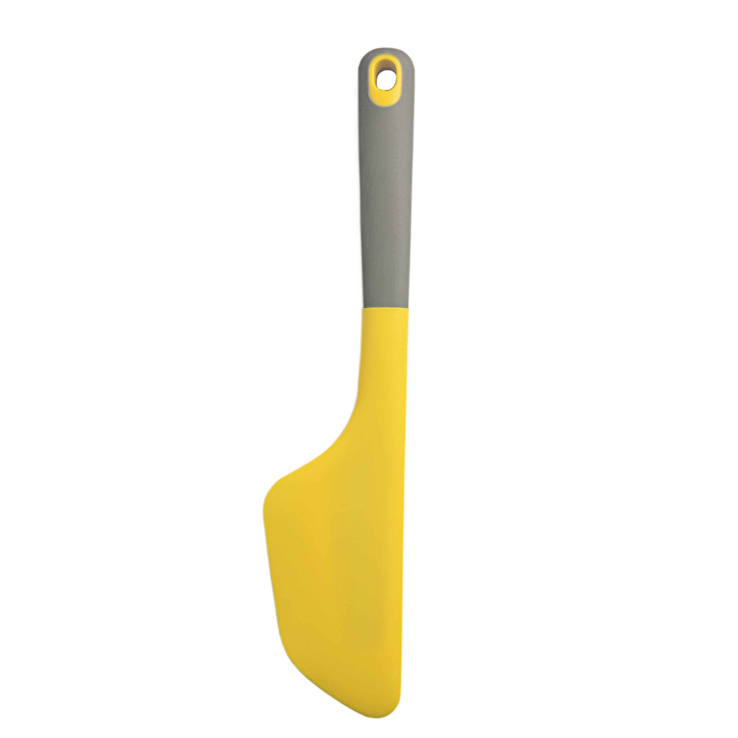 Fox Run Flip & Fold Silicone Quesadilla and Omelet Spatula, 14 Yellow Omelette Turner, Safe For Non-Stick
