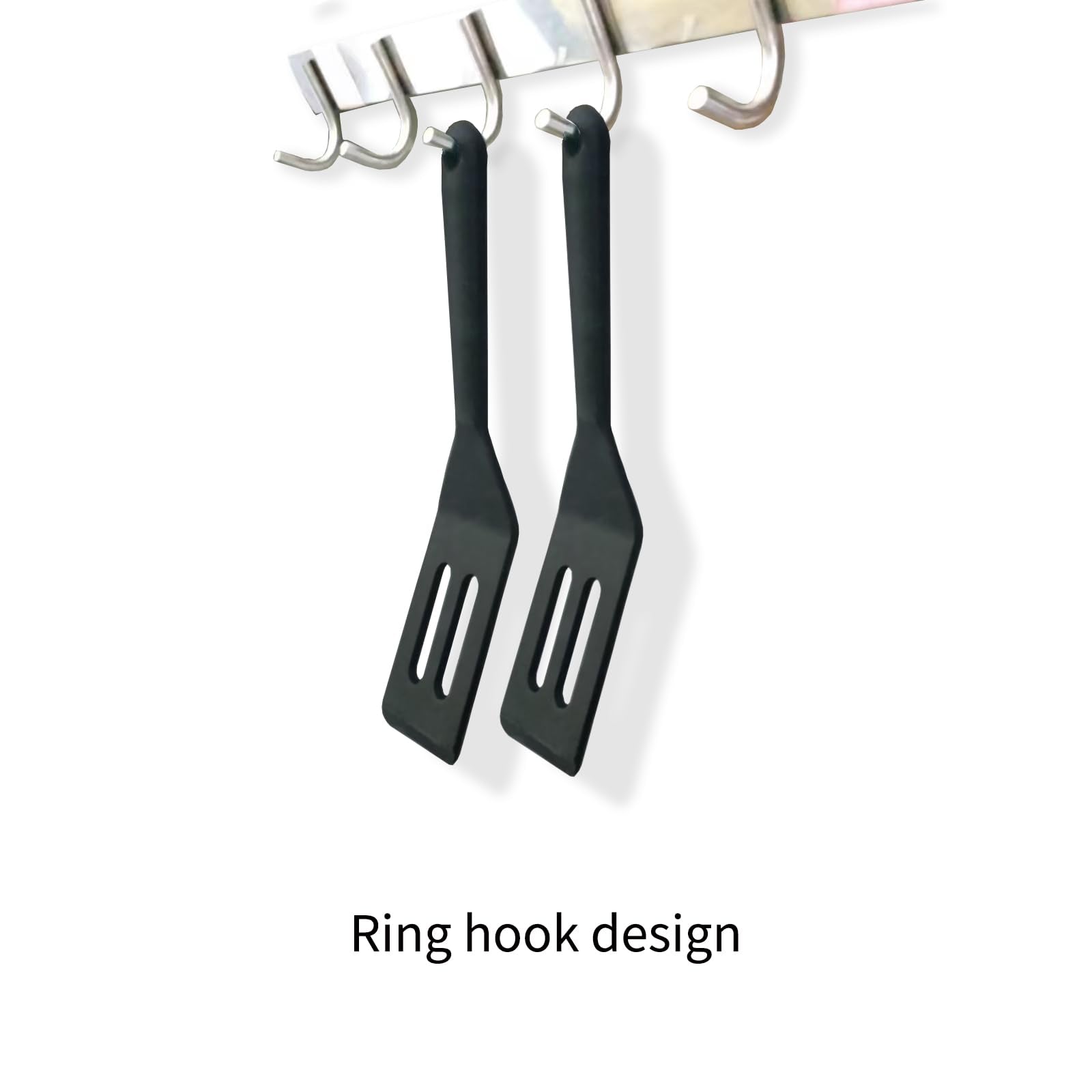Silicone Spatula, 2 Pcs Mini Small Tiny Flexible Brownie Turner Spatula Set For Nonstick Cookware, Perfect For Cooking, Baking,