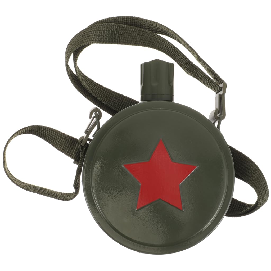 BESPORTBLE Outdoor Sports Water Bottle Water Jug Canteen with Hiking Canteen Canister Hiking Flask Camo Travel Foot Stainless St