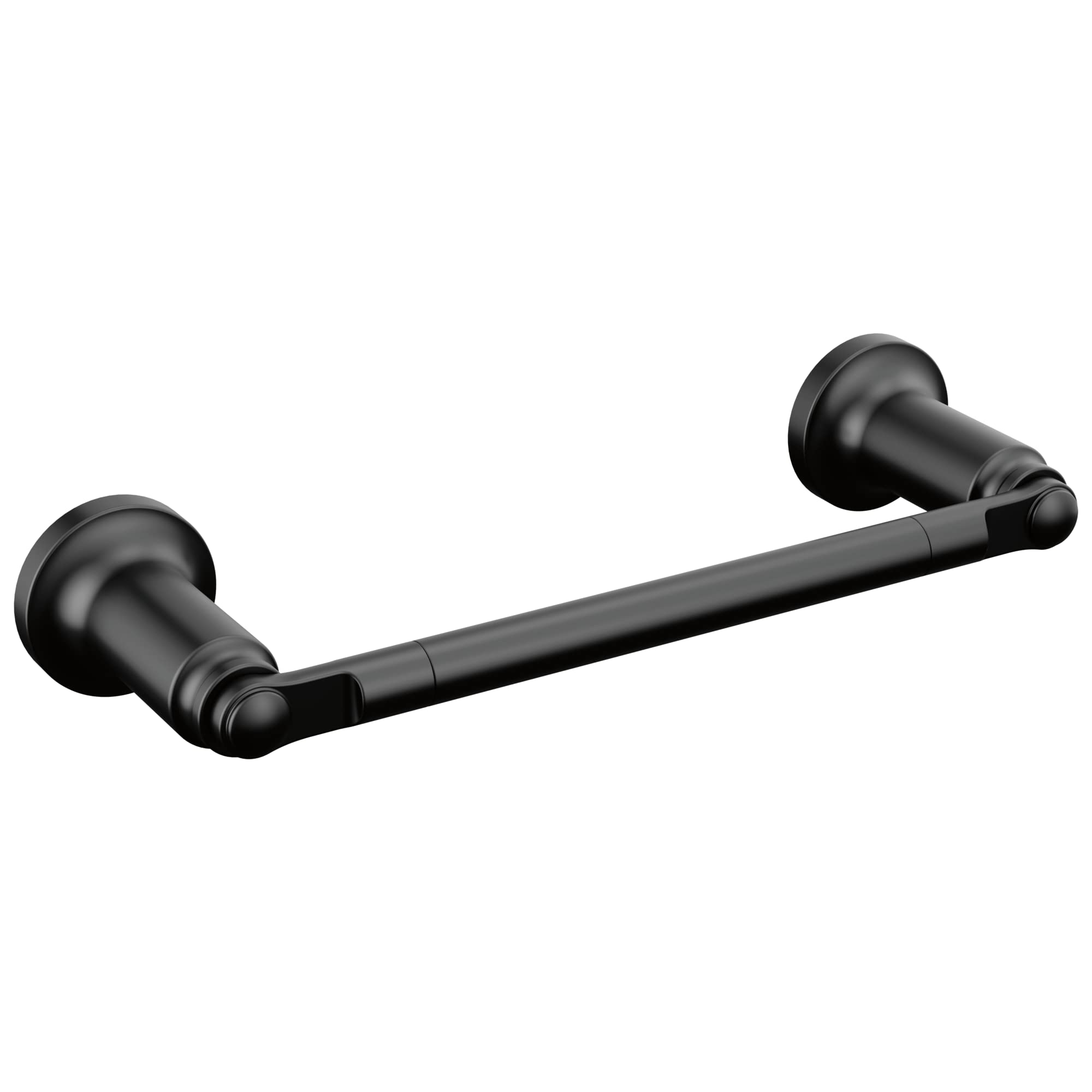DELTA 73508-BL Saylor Bath Hardware Towel bar, Matte Black