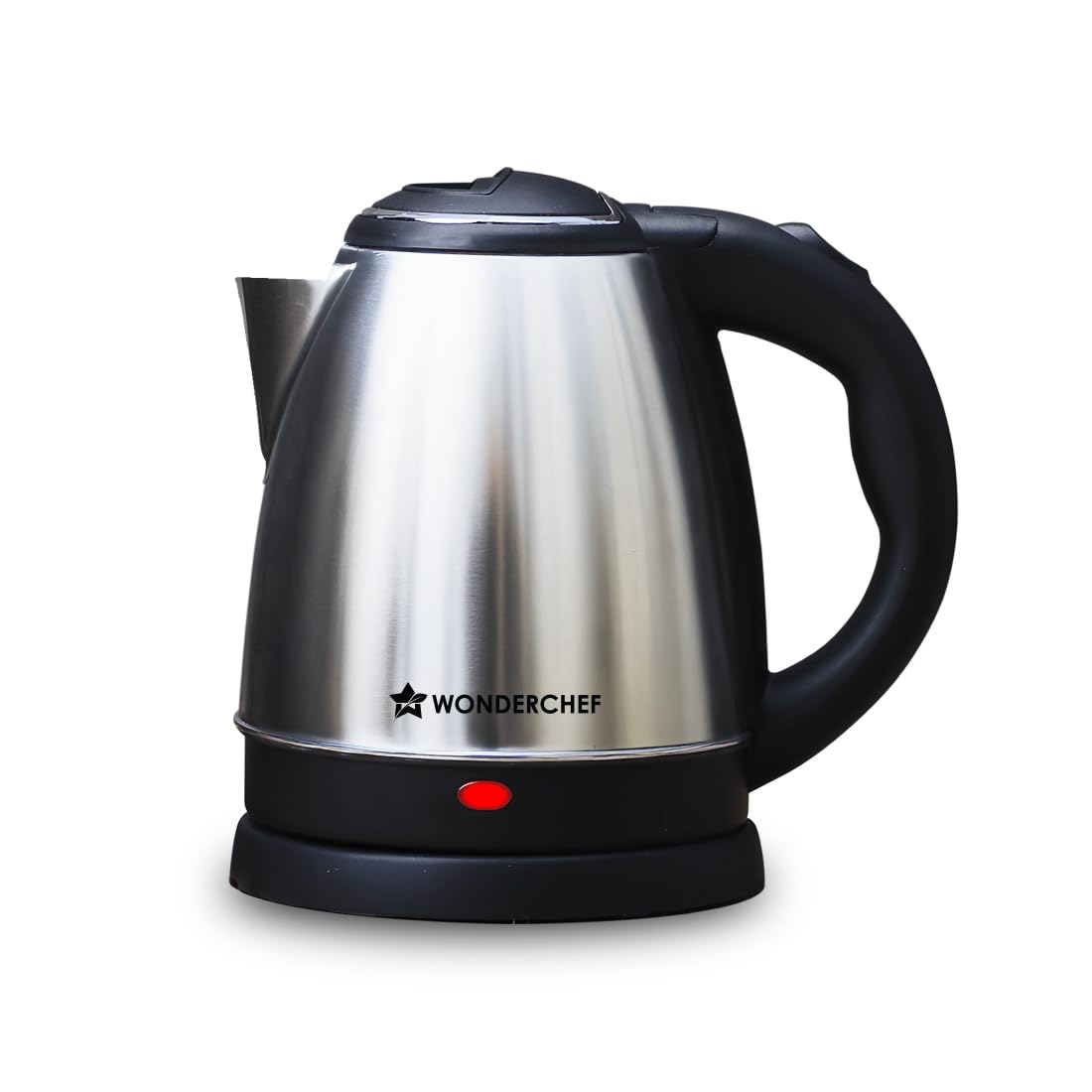 Wonderchef Acura Stainless-Steel Electric Kettle | 1.5 L | Auto Shut-Off | 360 Degree Swivel Base | Thermostat Control | Power I