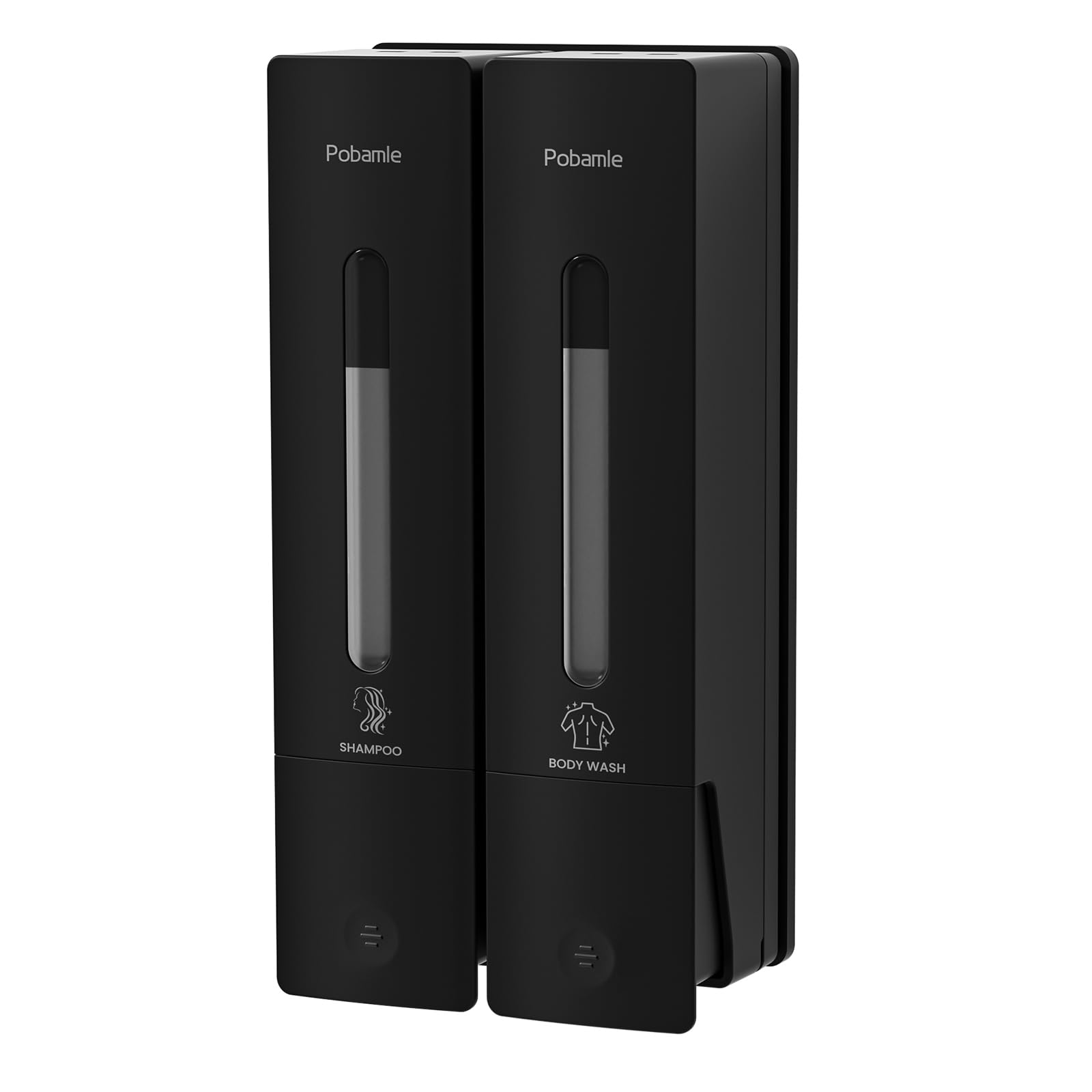 1984 Shampoo And Conditioner Dispenser Wall Mount Shower Dispenser 2 Chamber No Drill Bathroom Set Shampoo Dispenser For Shower