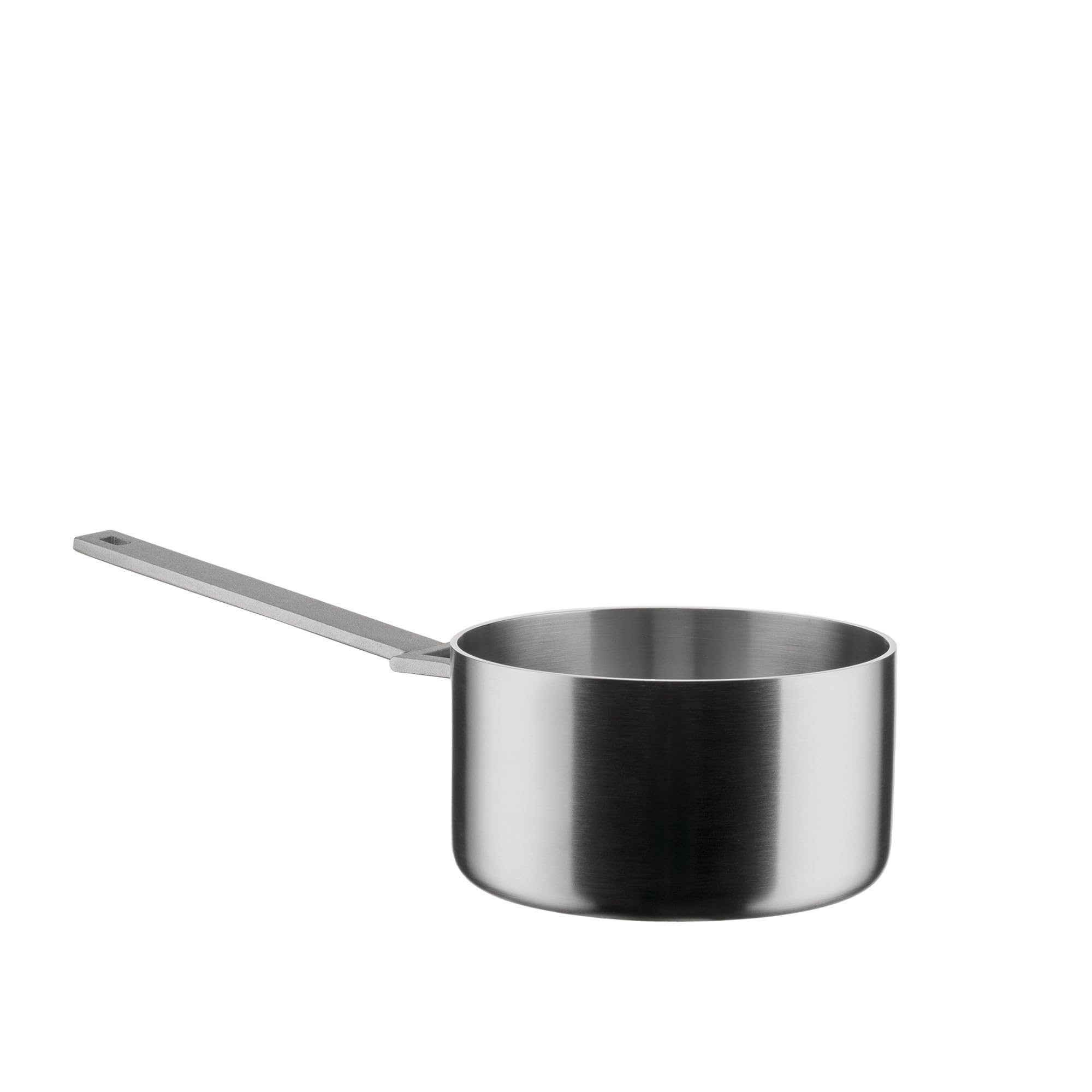 Alessi Convivio DC105/16  Design Saucepan in Multiply, Suitable for Induction, Handle in 18/10 Stainless Steel with PVD Coating