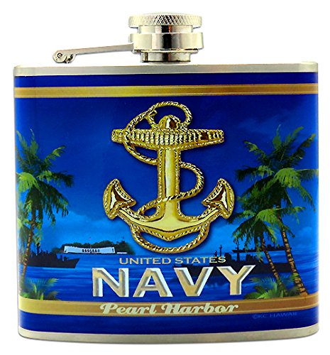 Navy Flask 5 Fl. Oz.