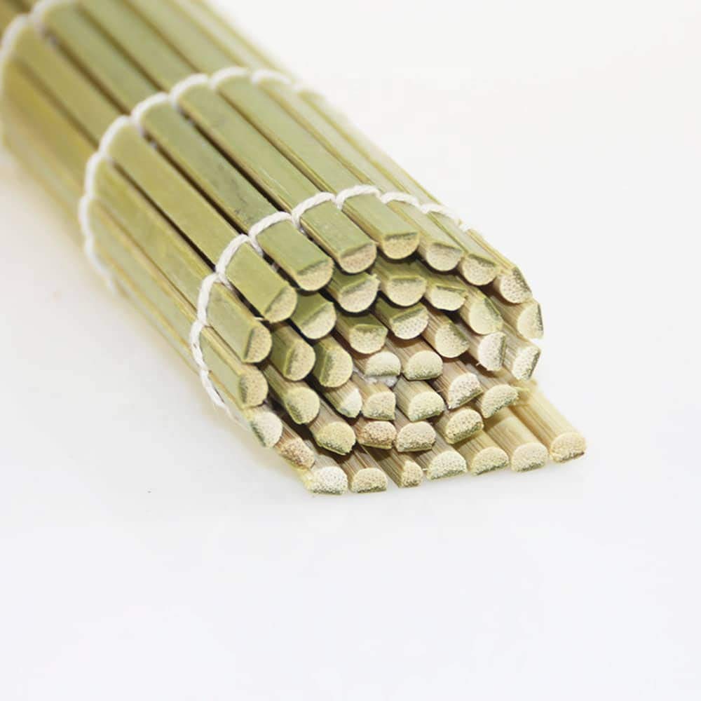 Japanbargain, Bamboo Sushi Mat Sushi Roller Bamboo Sushi Rolling Mat Maker 9.5 Inch Square
