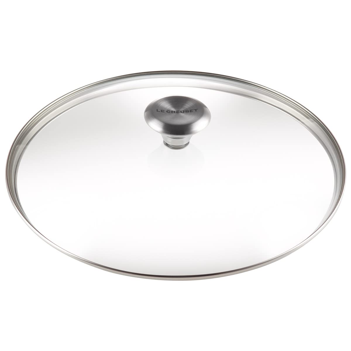 Le Creuset Signature Glass Lid With Stainless Steel Knob, 11''