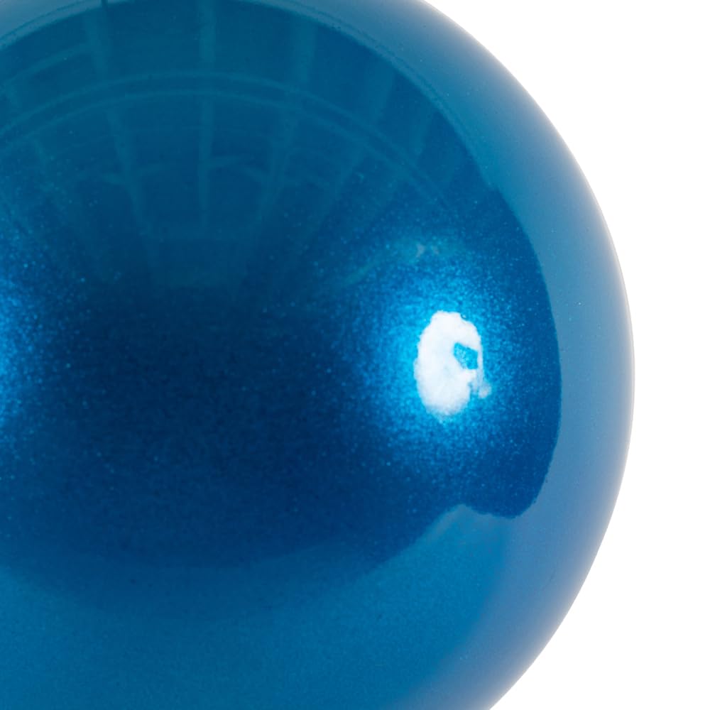 Vickerman 4 Blue Candy Ball Ornament, 6 per Bag