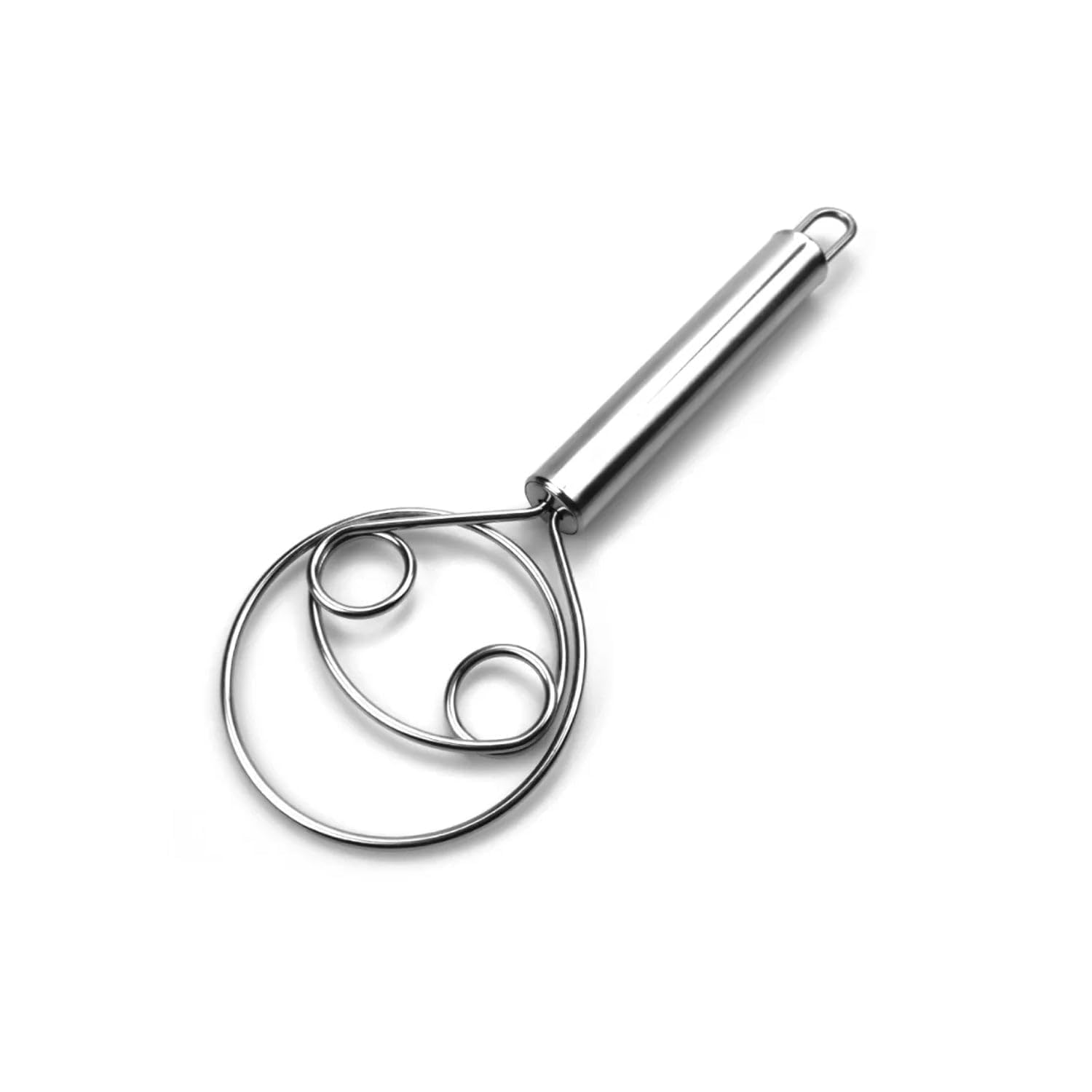 Radhey Ecomm Business Bread Mixing Tool Steel Whisk Stainless Dough Whisk NonSlip Hand Tool For Bread Batter Pastry Pizza Dough