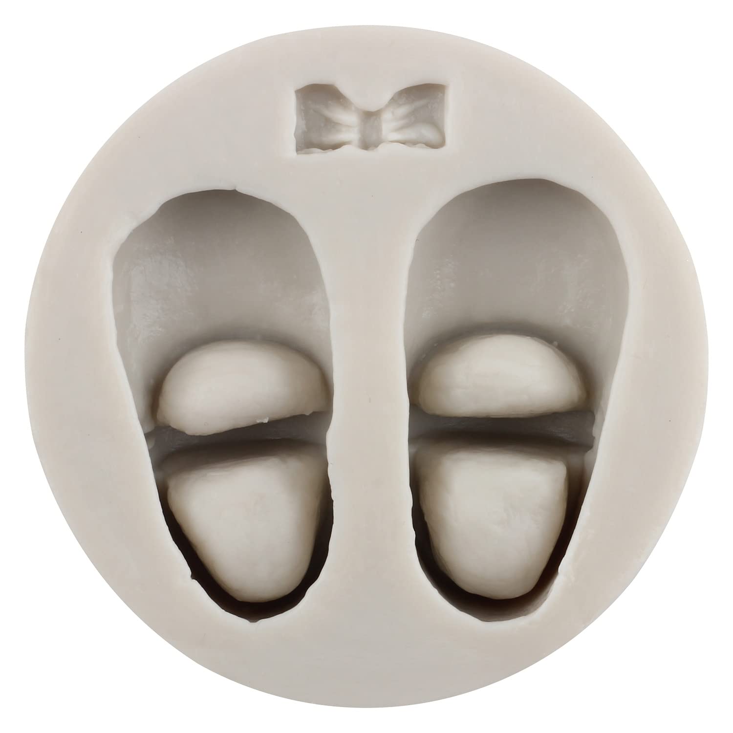 Sijiangmold Baby Silicone Mold Baby Shower Themed Cake Fondant Molds Baby Feet Baby Bottle Cradles Mold For Baby Birthday Cake D