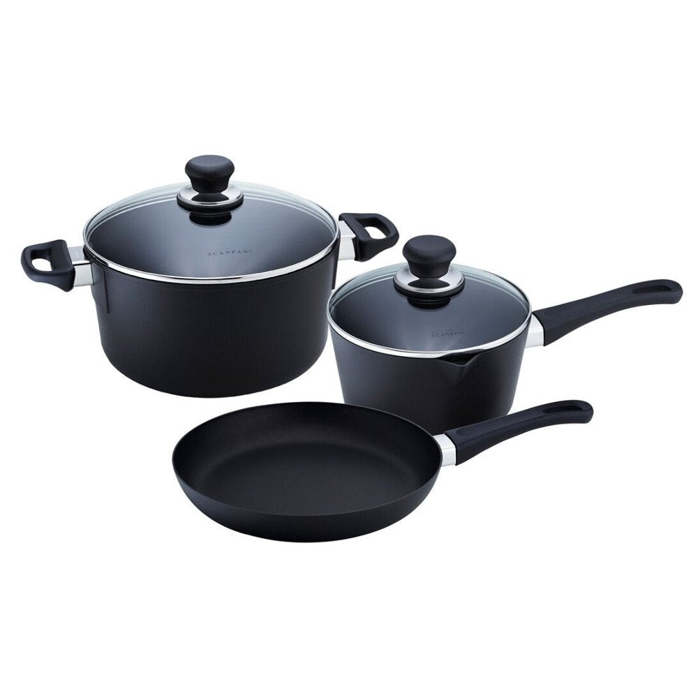Scanpan Classic 5Piece Cookware Set, Black