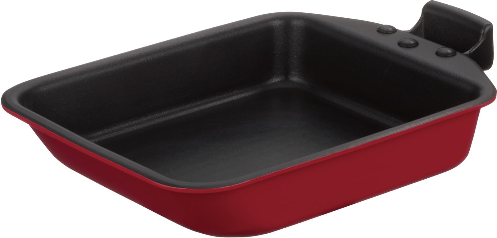 Thermos KEA015 R Durable Series Fried Egg Frying Pan, 5.9 inches (15 cm), Red, Induction Compatible