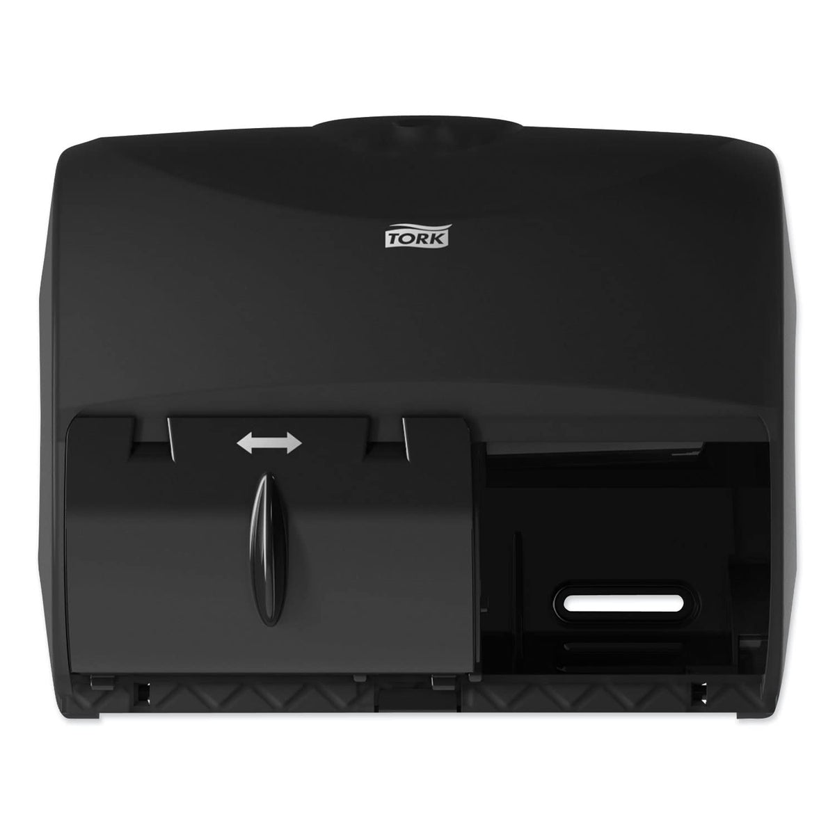 Tork Twin Bath Tissue Roll Dispenser For Opticore, 11.06 X 7.18 X 8.81, Black (565728)