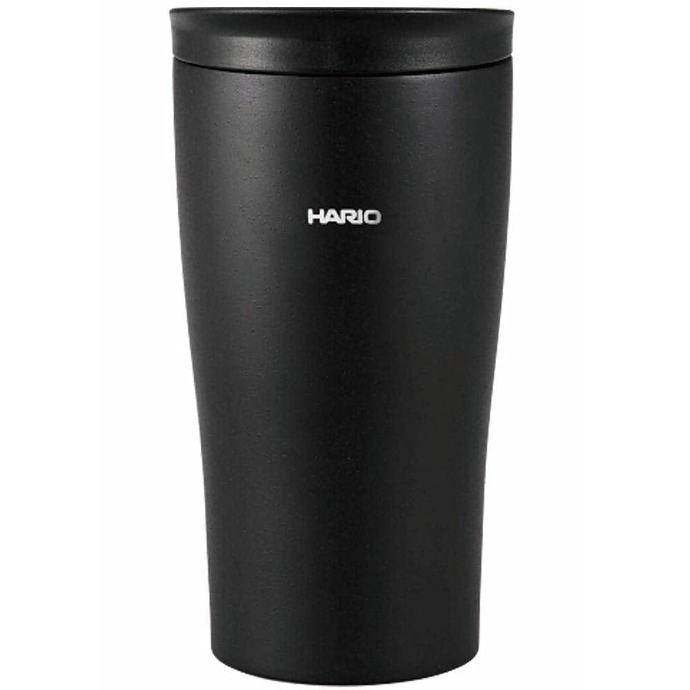 Hario Stf-300-B Tumbler, Black, 10.1 Fl Oz (300 Ml), Thermal Tumbler With Lid