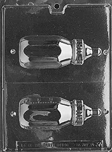 Grandmama'S Goodies B037 4Oz. Baby Bottle Chocolate Candy Soap Mold With Exclusive Molding Instructions