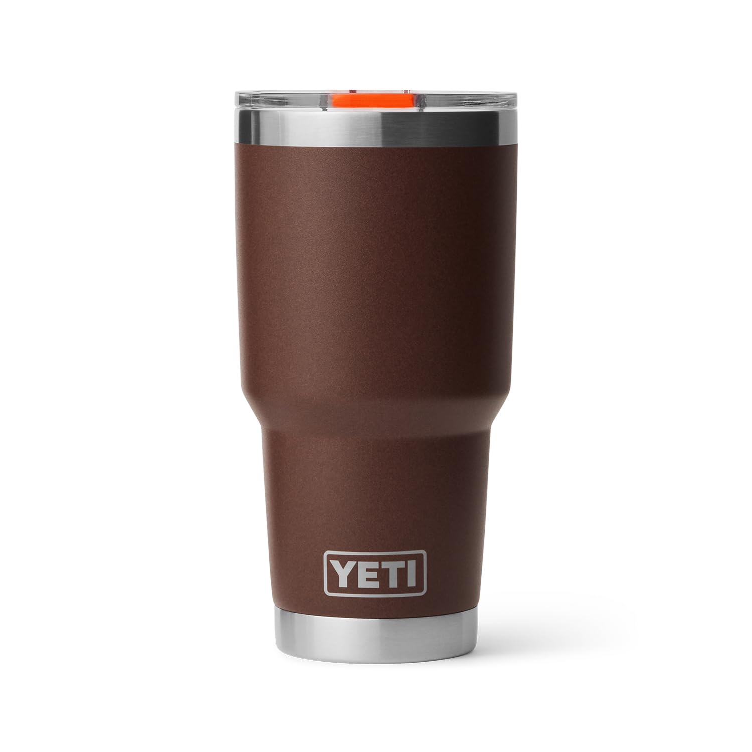 Yeti Rambler 30 Oz Tumbler, Stainless Steel, Vacuum Insulated With Magslider Lid, Wetlands Brown