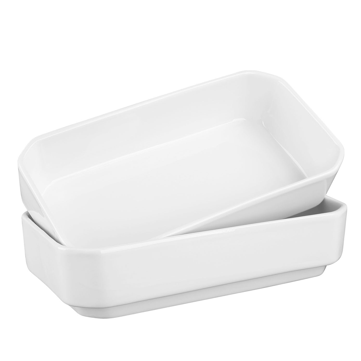 JinsongDafa 9.6 x 4.9inch Ceramic Baking Dish (28.7 oz)  Rectangular Lasagna Pan/Ceramic Bakeware; Suitable for ovens and maki