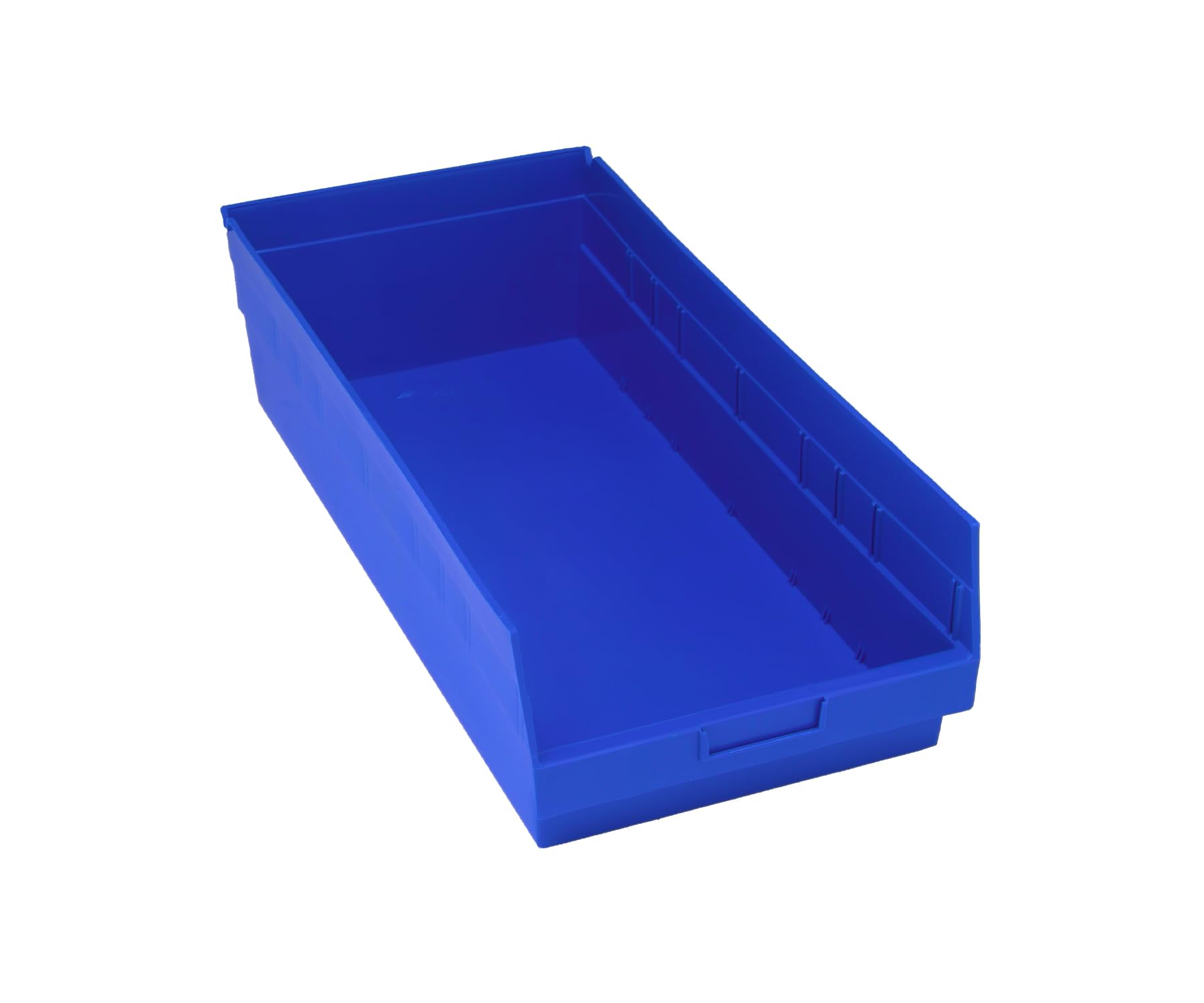 SHELF BIN BLUE 23-5/8in x 11-1/8in x 6in