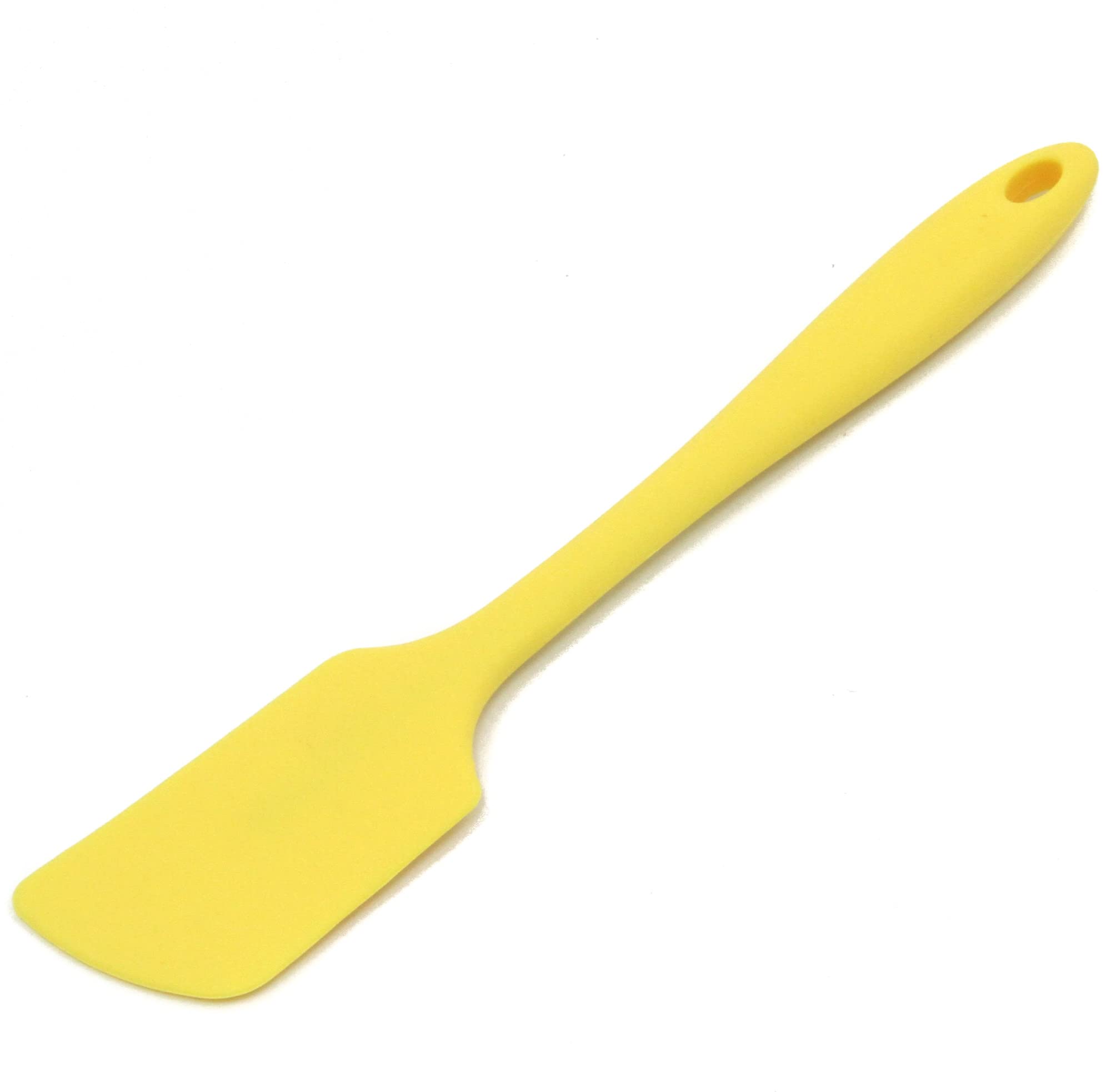 Chef Craft Premium Silicone Angled Spatula, 11 Inch, Yellow