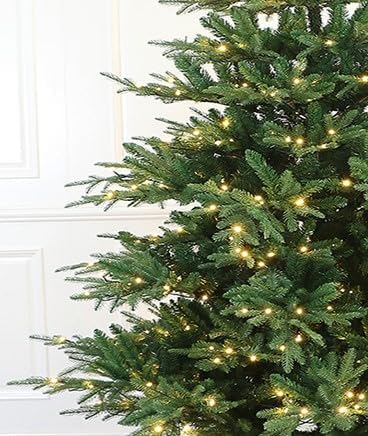 6 Ft Pre-lit Rocky Mountain Fir Wide Artificial Christmas Tree (6ft Pre-lit)