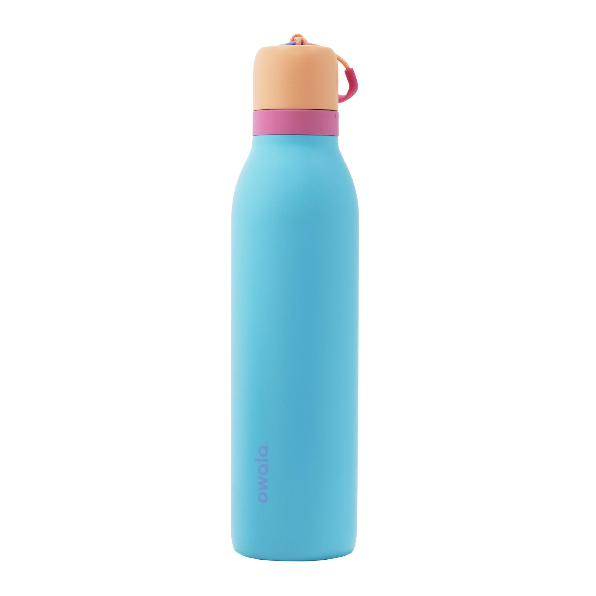 Owala FreeSip Twist Insulated Stainless Steel Water Bottle with Straw for Sports and Travel, BPA-Free, 24-oz, In Bloom