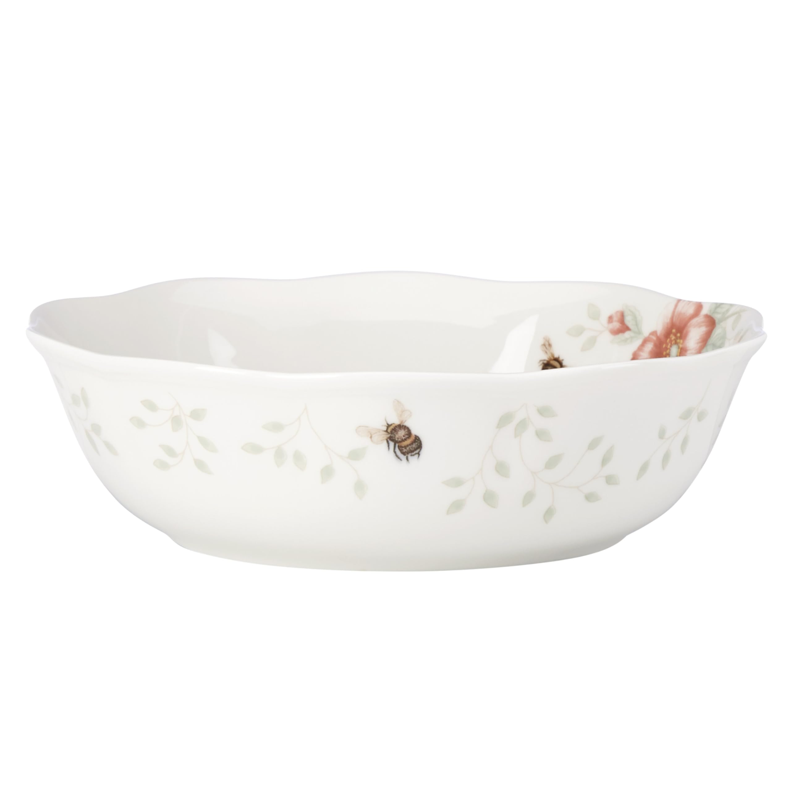Lenox Butterfly Meadow Soup Bowl, Porcelain, 1.00 LB, Exclusive Color, Model 857702