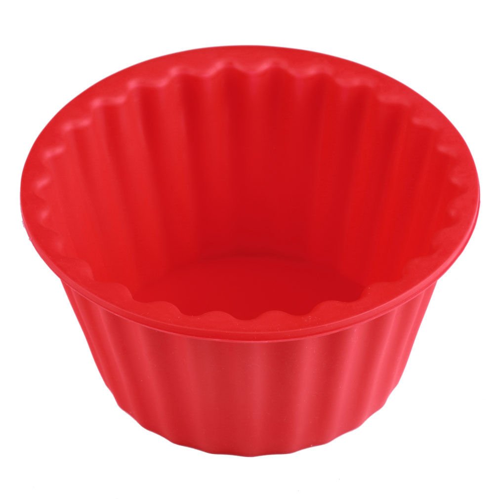 Eoocvt 3 Pack Giant Big Silicone Cupcake Cake Mould Top Cupcake Bake Set Baking Mold