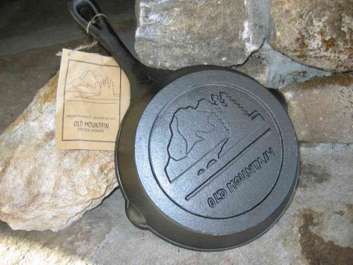 Old Mountain 10102 Campfire-Cookware, 8 In, Black