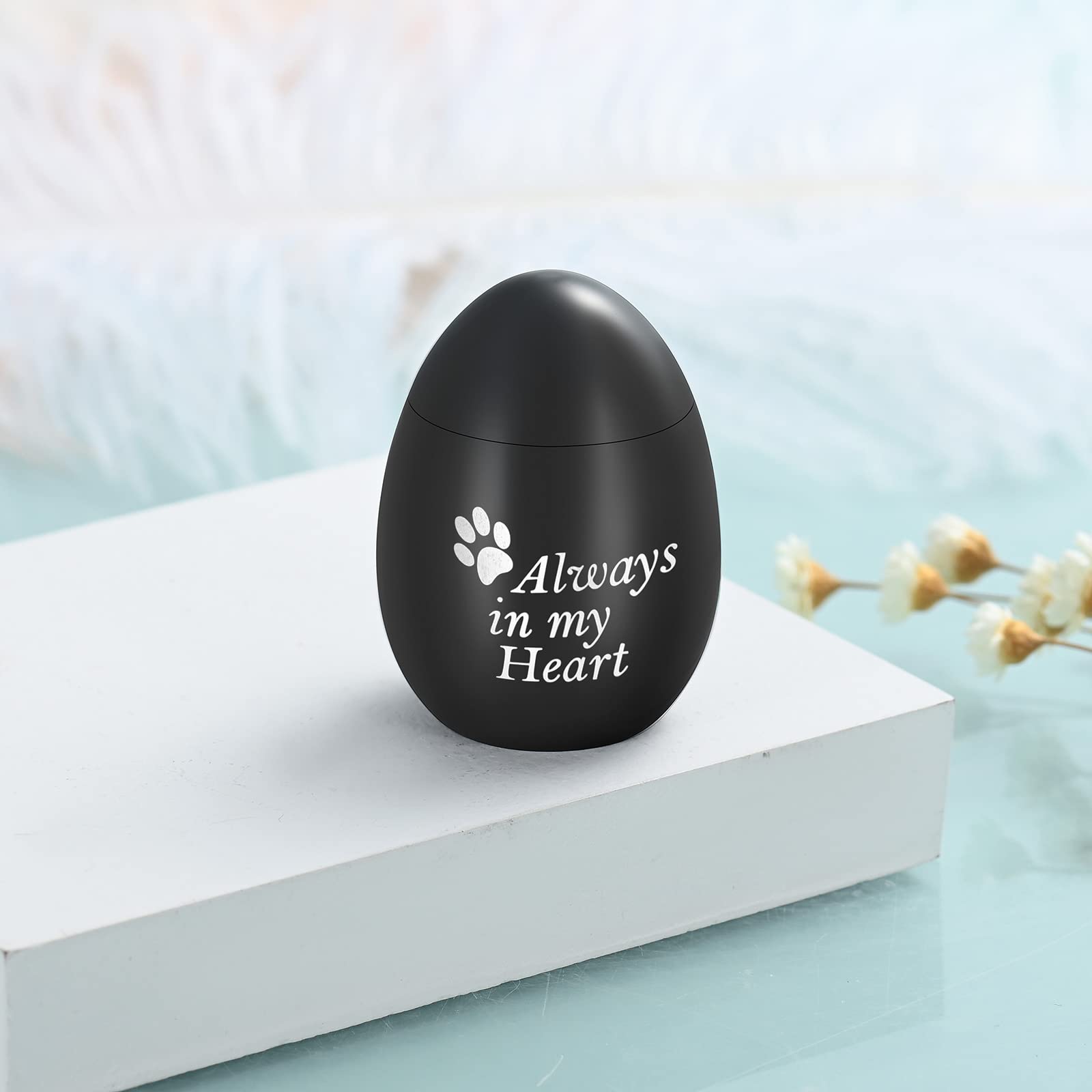 AIWENXI Small Urns Cremation Keepsakes for Ashes- Super Mini Cremation Urns for Human or Pet Ashes Urns Stainless Steel Memorial