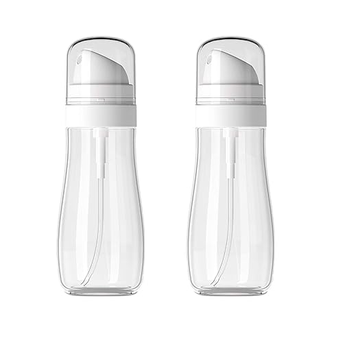 Small Spray Bottle with Fine Mist  2 Pack 3.4oz/100ml Travel Spray Bottles for Hair and Face  Refillable Spray Bottles for Cleaning Solutions  Perfume  Liquid Cosmetics  Essential Oils TSA Approved