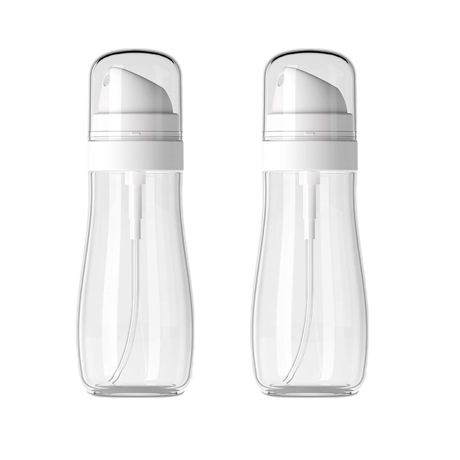 Small Spray Bottle With Fine Mist, 2 Pack 3.4Oz/100Ml Travel Spray Bottles For Hair And Face, Refillable Spray Bottles For Clean