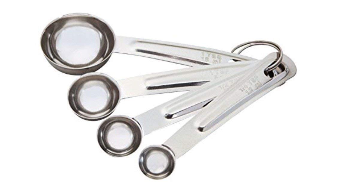 Good Cook Stainless Steel Silver Measuring Spoon