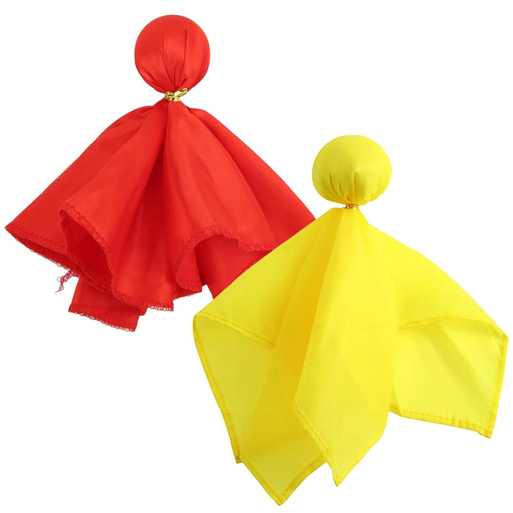 Premium Fabric Penalty Flags - 9.25'' X 5.5'' (1 Set) - Durable Material - Stand Out Design - Ideal For Sports, Referees & Train
