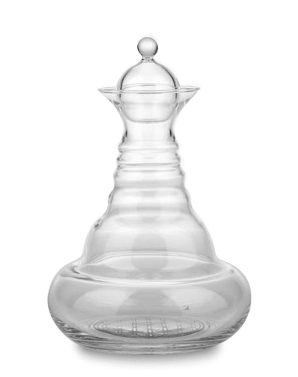 TC Energy Carafe/Decanter Aladdin 1.3L - (Platinum Coloured Flower of Life)