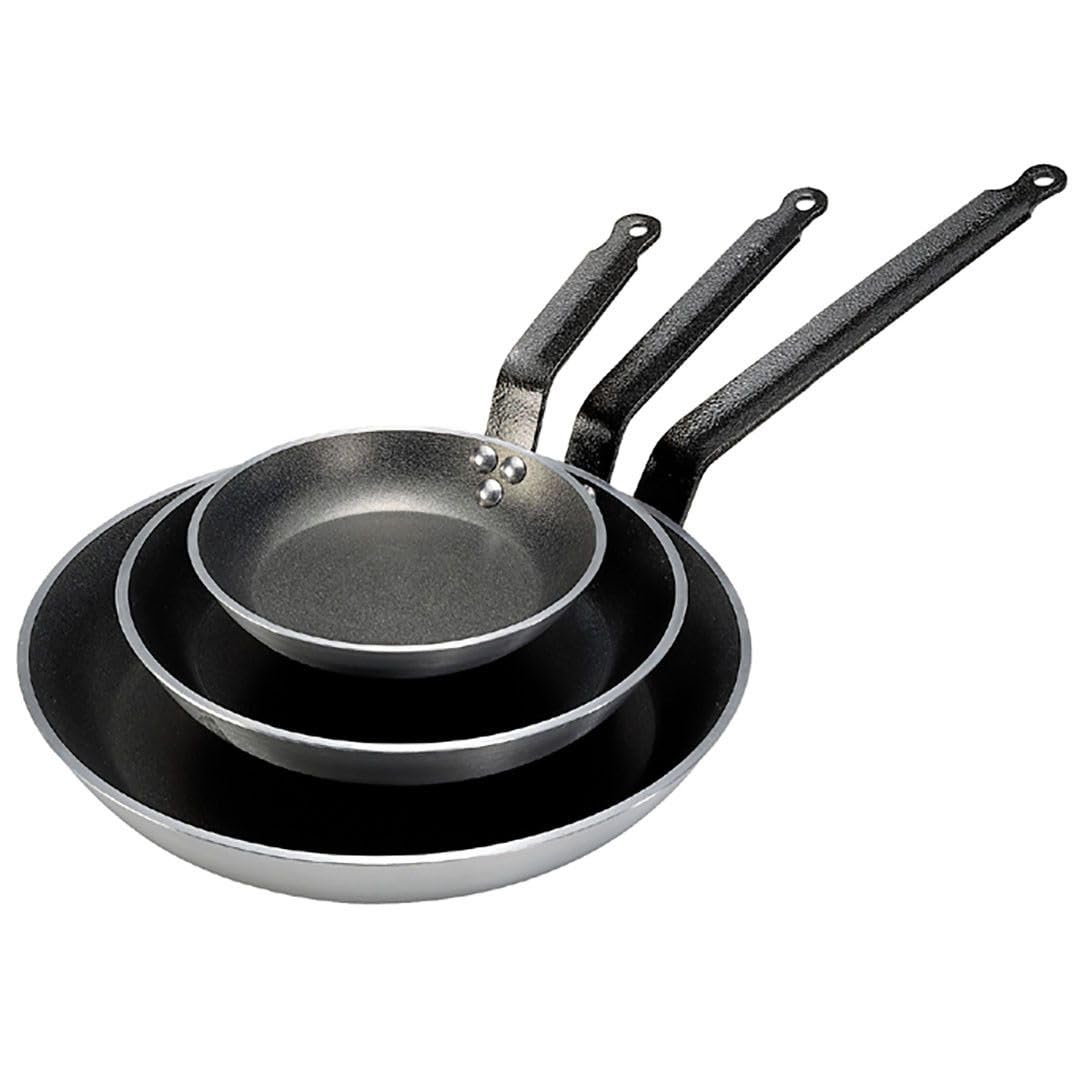 De Buyer Choc Induction Nonstick Fry Pan - 12.5    - 5-Layer Ptfe Coating - Warp & Scratch Resistant - Made In France