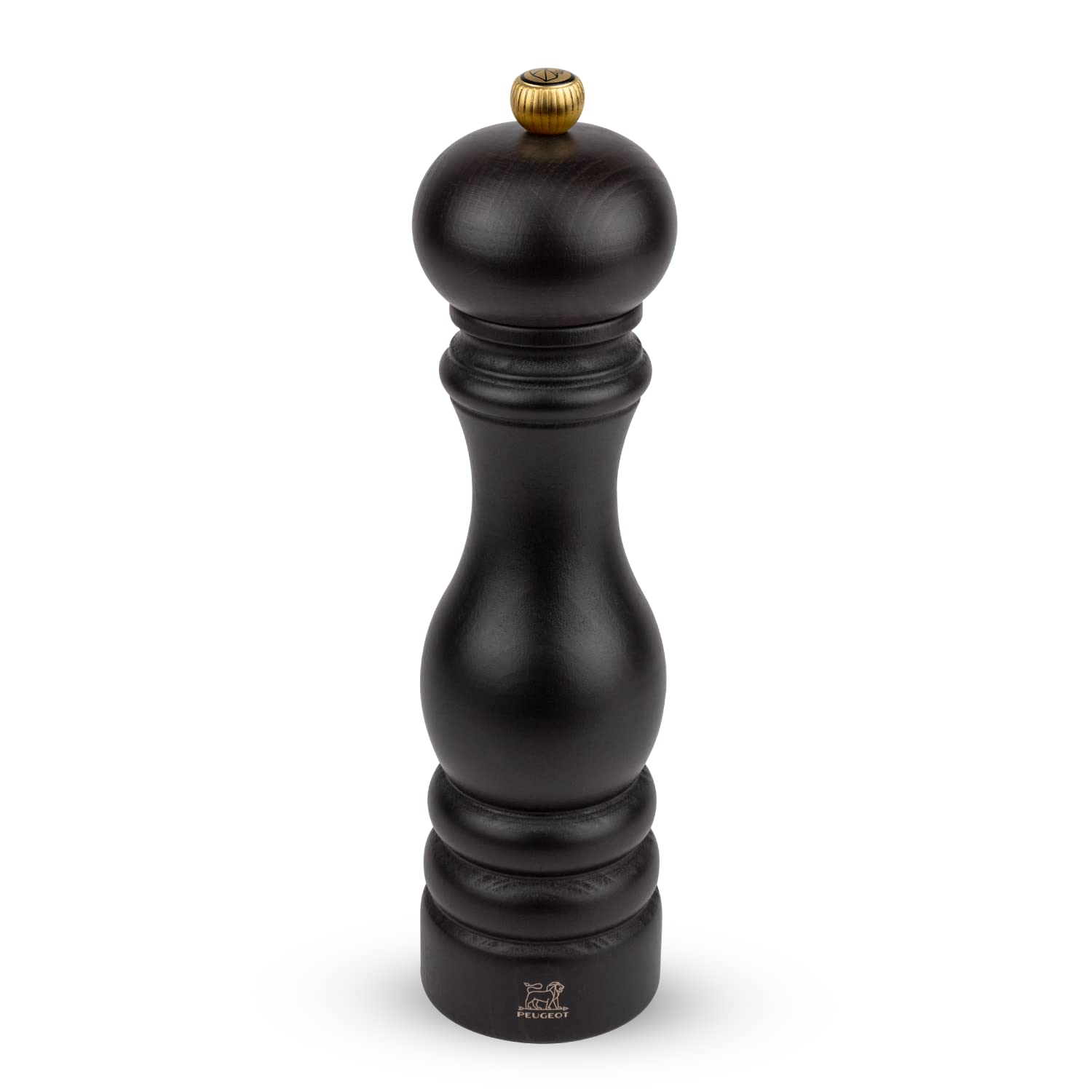 Peugeot - Paris Manual Pepper Mill - Adjustable Grinder - Beechwood, Chocolate