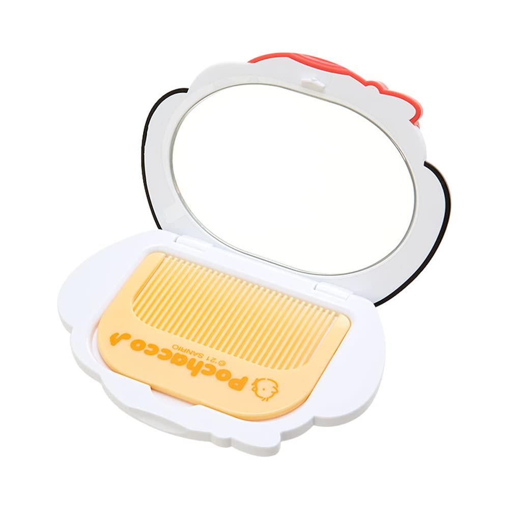 Sanrio 963836 Pochacco Face Mirror & Comb Set