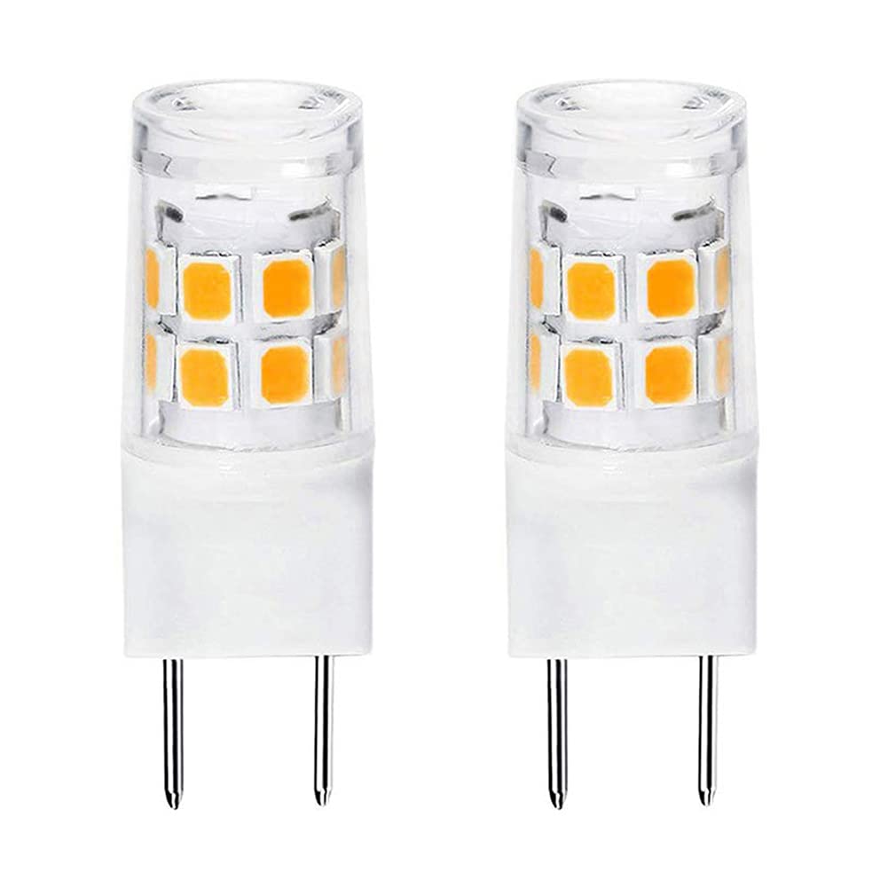 G8 Led Bulb 3W Wb25X10019 Microwave Light Bulbs 20W Halogen Bulb Replacement For Ge Microwave Oven T4 Bi-Pin Base 120V Warm Whit