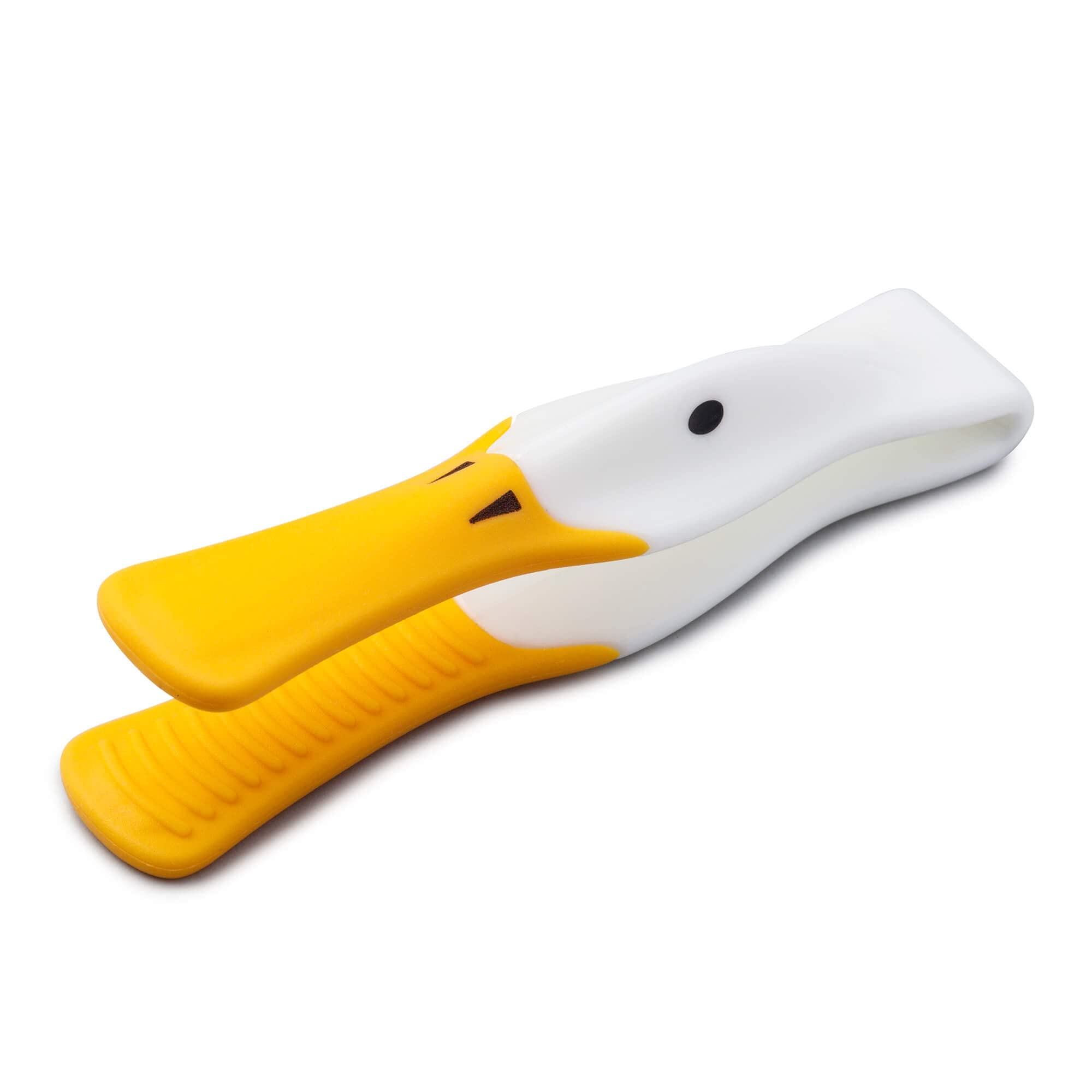 Zeal Duck Toast Tongs, White