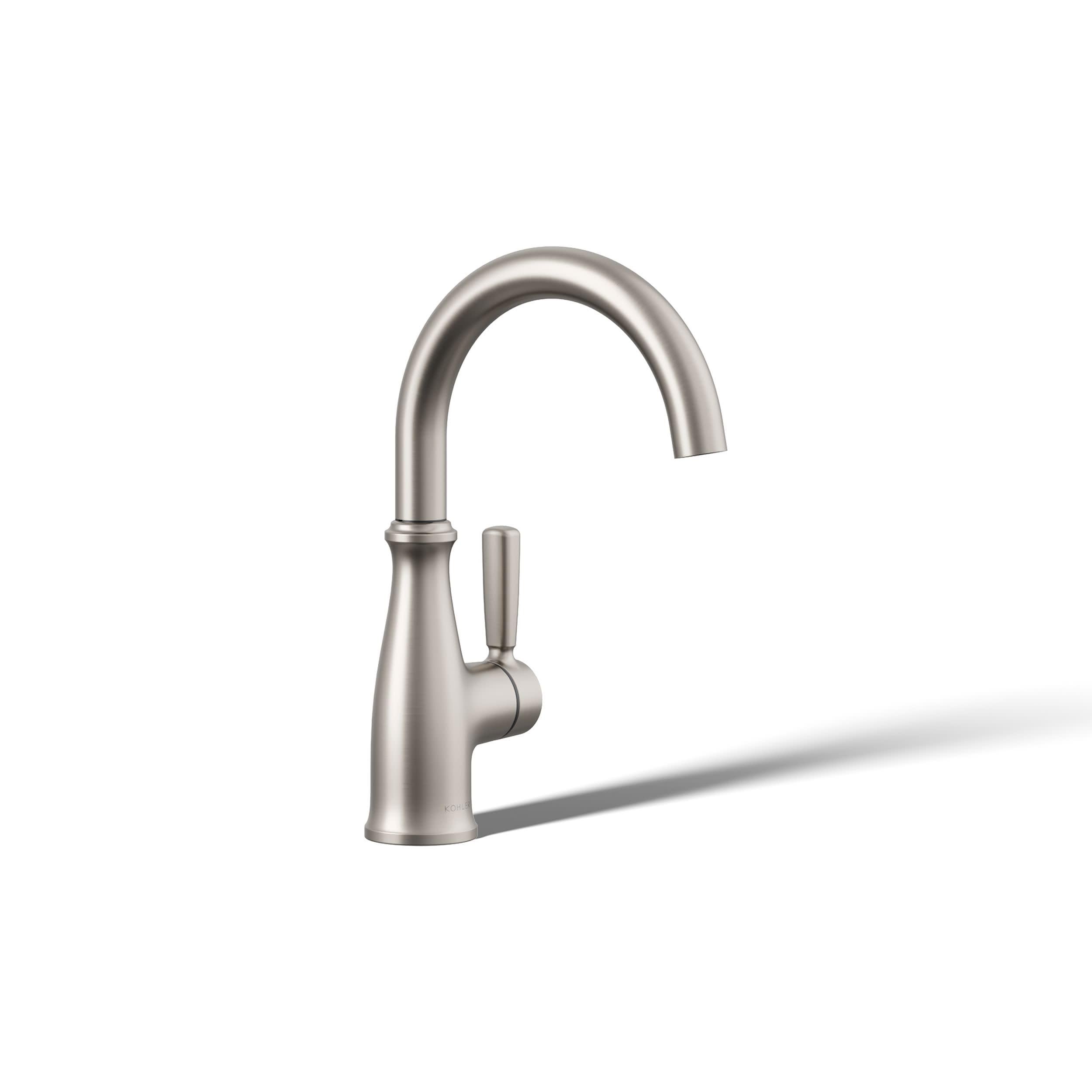 Kohler 26367-VS Traditional Beverage Faucet, Vibrant Stainless