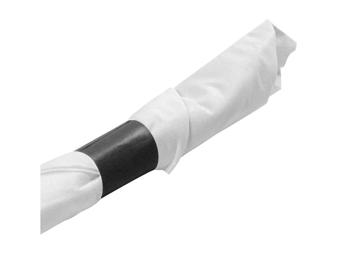 Perfect Stix - Napkin Band Black-1000 Napkin Band, 1.5'' X 4.5'', Black (Pack Of 1,000)