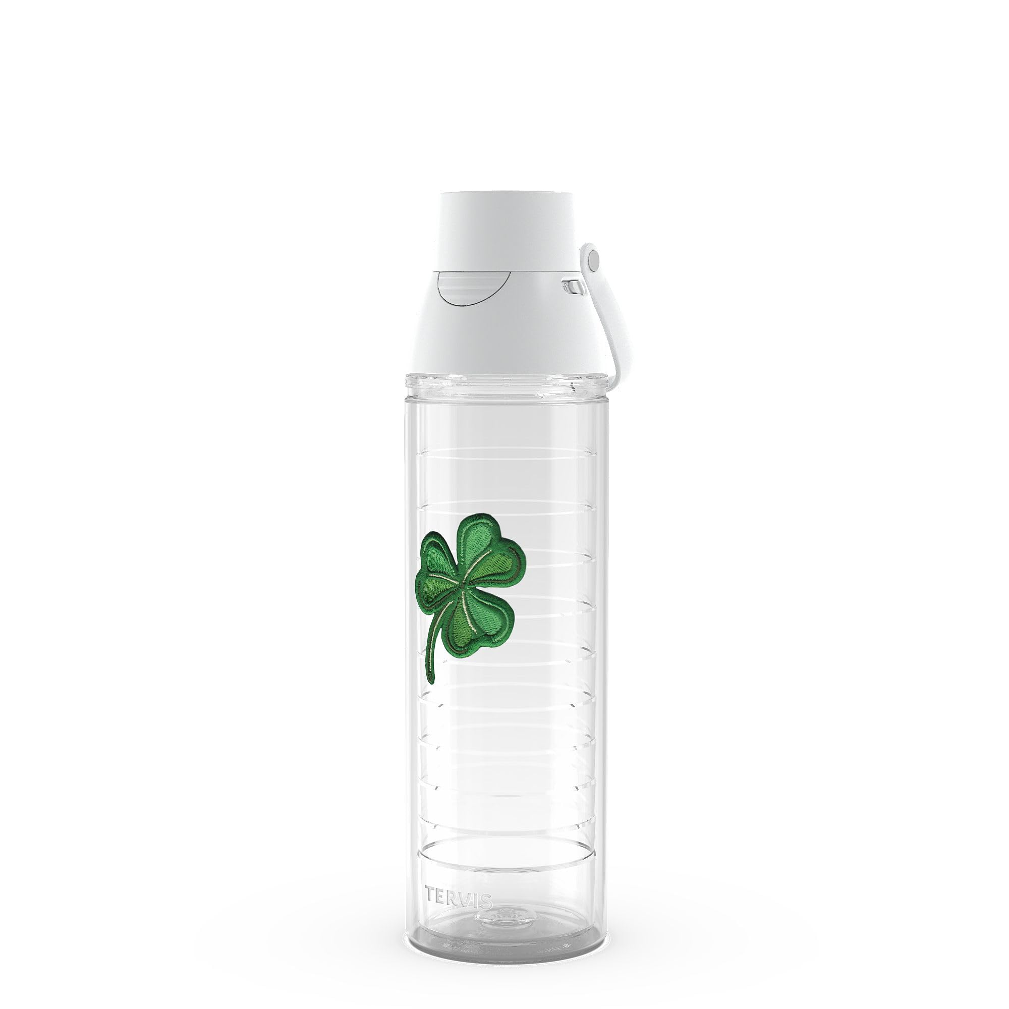 Tervis Venture Lite Shamrock Made in USA Double Walled Insulated Tumbler Travel Cup Keeps Drinks Cold & Hot, 24oz Water Bottle, 