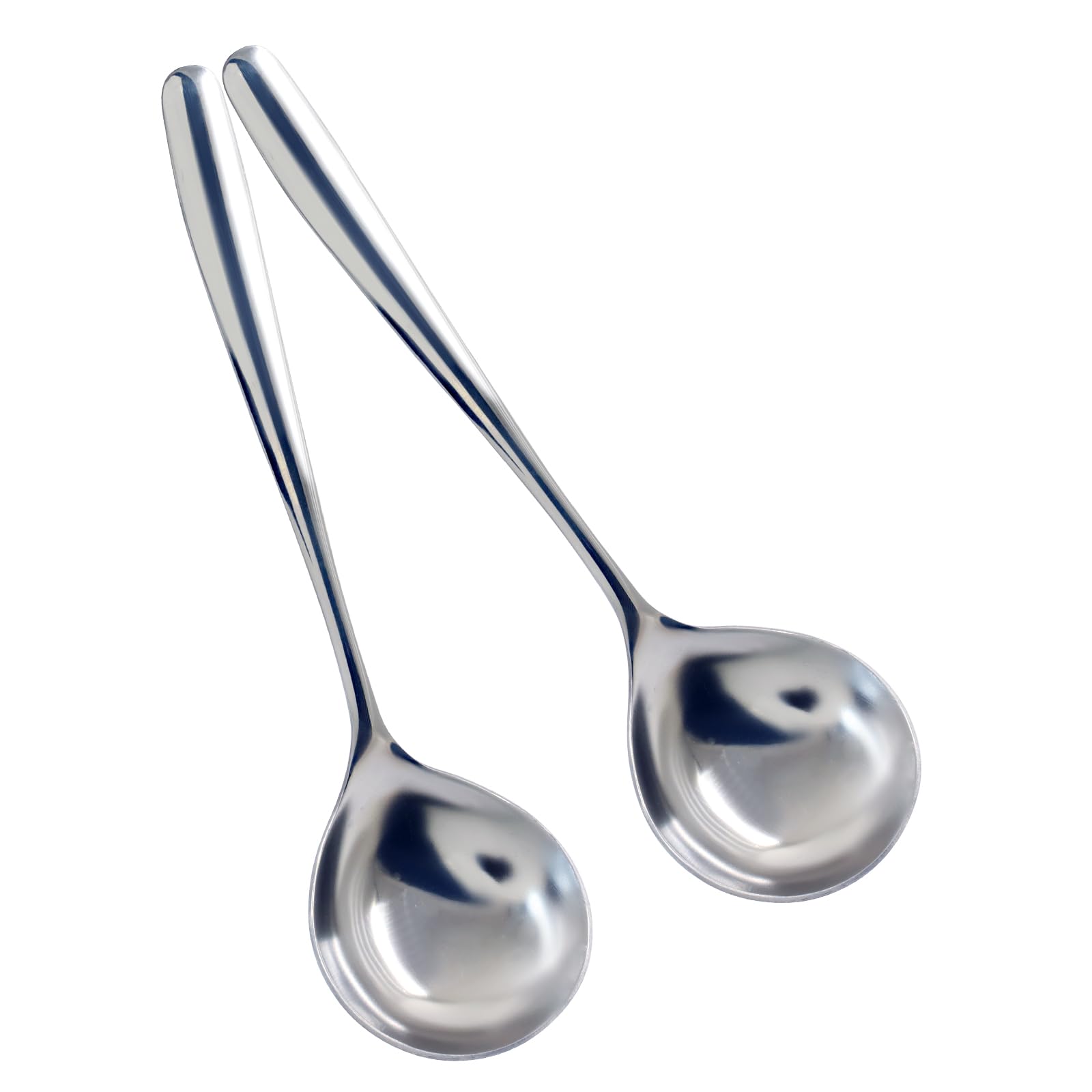 Cionyce 2 Pcs Gravy Ladle, 304 Stainless Steel Spoon Pouring Ladle
