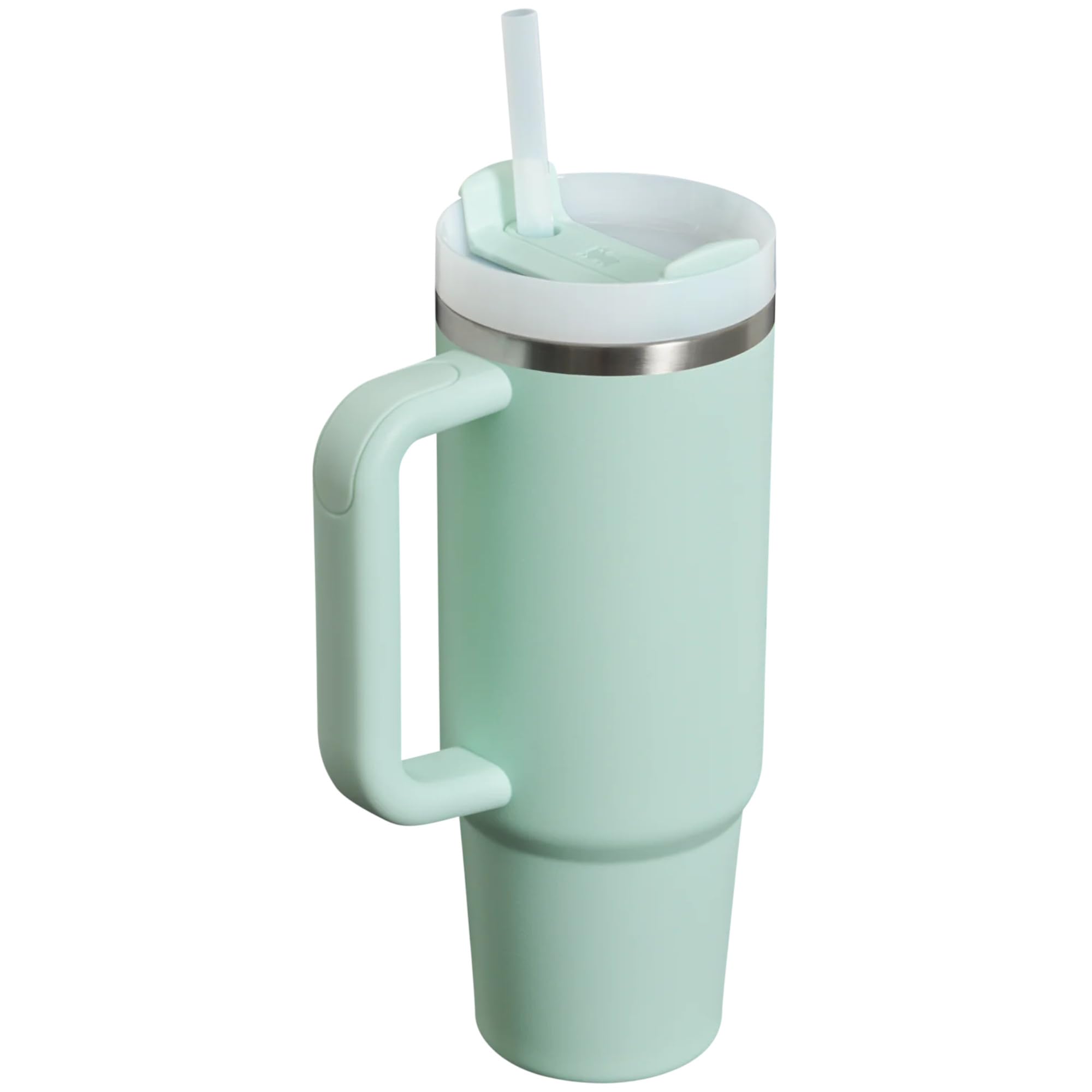 Stanley Quencher H2.0 Flowstate Stainless Steel Vacuum Insulated Tumbler With Lid And Straw For Water, Iced Tea Or Coffee (Mint,
