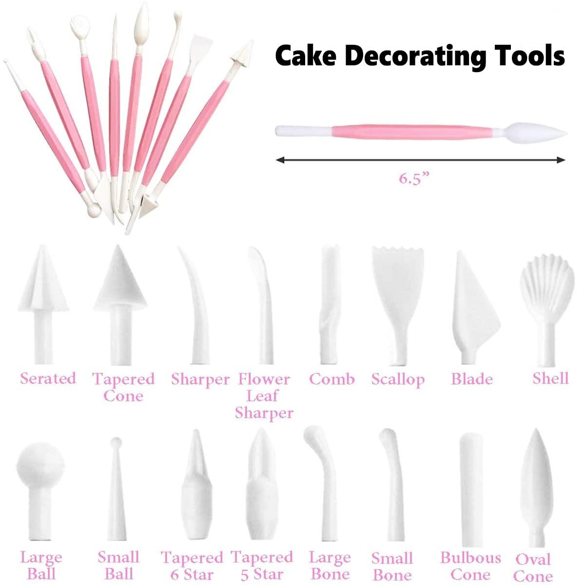 Cozy Gadent Adjustable Cake Scraper, Plastic Cake Cream Smoother, Easy Comb Set Edge Side Decorating Tools, With Tools 3 In 1