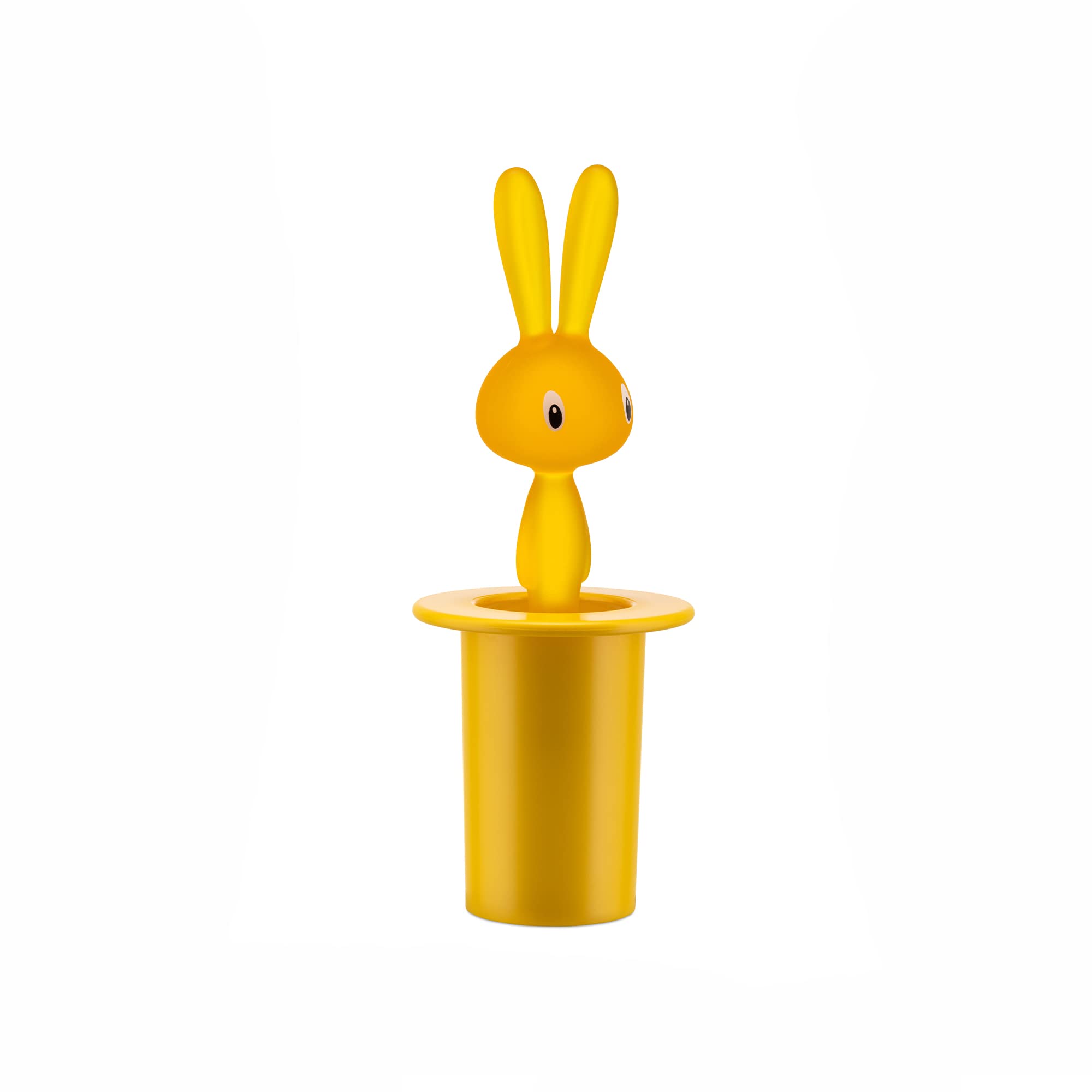A di Alessi Magic Bunny Toothpick Holder  Yellow