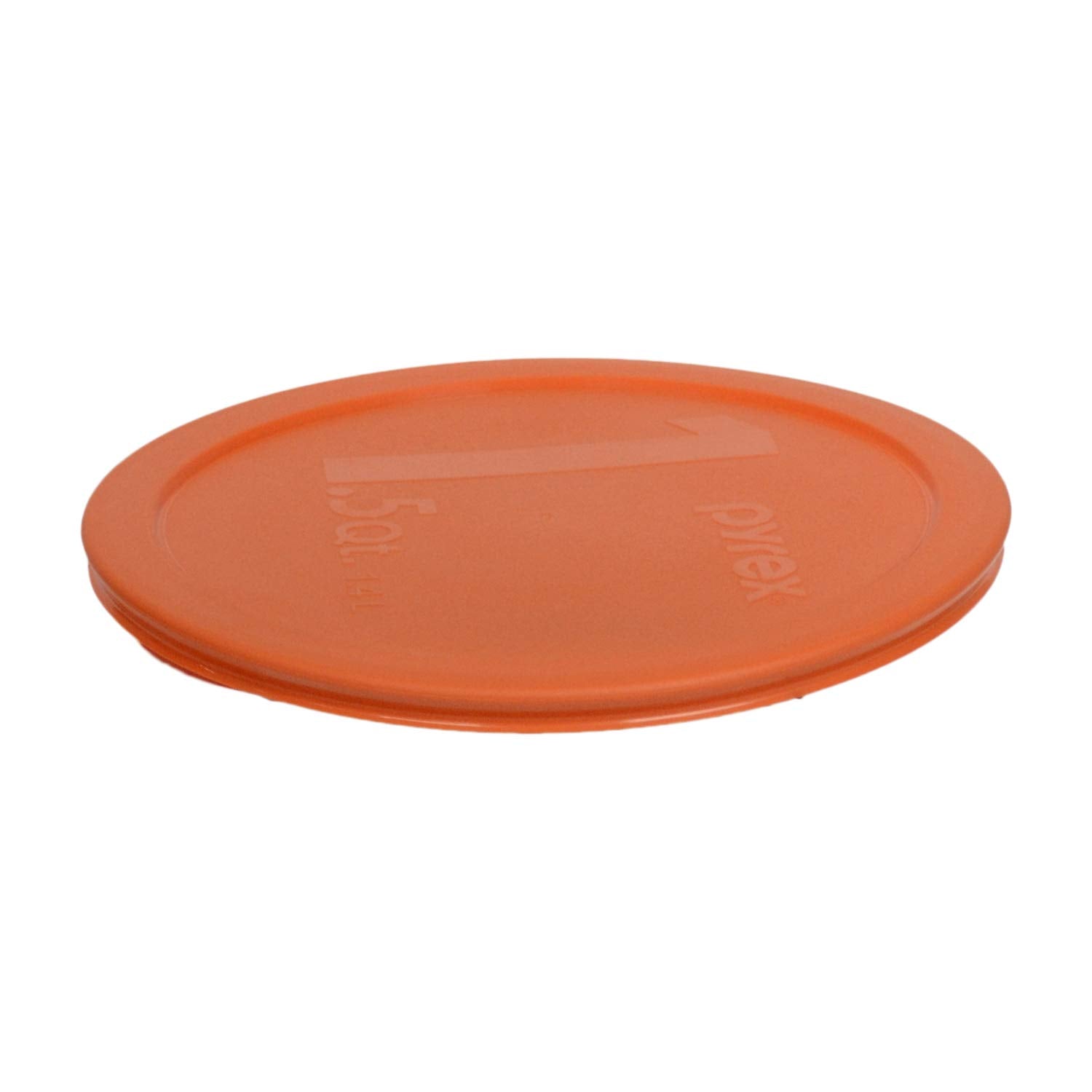 Pyrex (1) 323-Pc Orange 1.5Qt And (1) 322-Pc Blue 1Qt Mixing Bowl Plastic Lid, Made In Usa